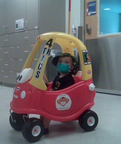 Xe dành cho trẻ em bị bệnh đã được đưa vào sử dụng rộng rãi ở nước Mỹ.