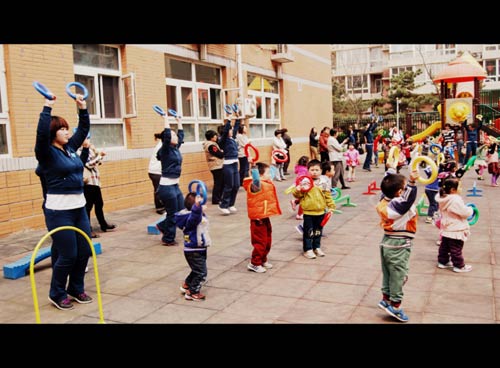 Một ngày tại mẫu giáo ở Bắc Kinh 4