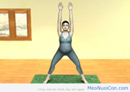 Bài tập yoga đơn giản cho bà bầu