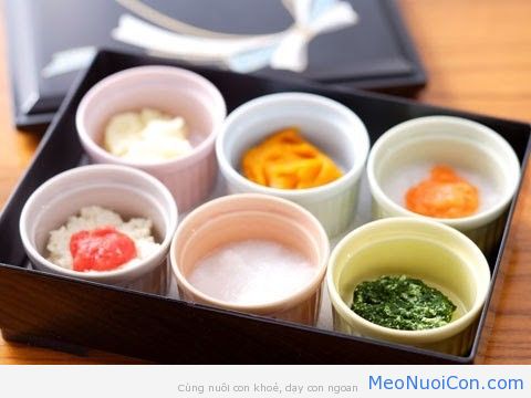 26 món ăn dặm kiểu Nhật dành cho trẻ từ 5 đến 6 tháng