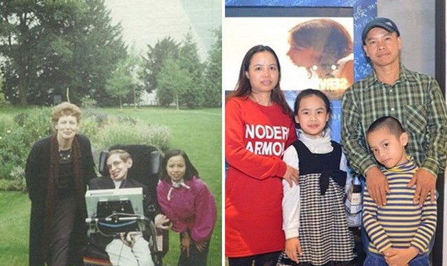 Chuyện ít biết về con gái nuôi người Việt của nhà bác học Stephen Hawking