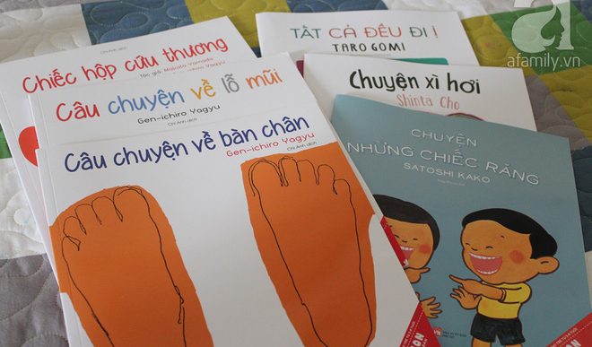 Những cuốn sách “gối đầu giường” của cha mẹ Nhật khi dạy con về sức khỏe và cơ thể