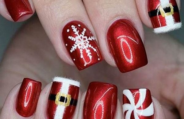 Gợi ý những mẫu nail ấn tượng cho đêm Giáng sinh