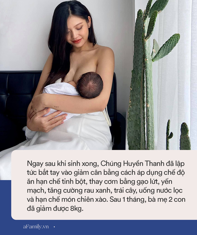 "Diệt gọn" 8kg chỉ trong 1 tháng sau sinh, Chúng Huyền Thanh hé lộ cách ăn đơn giản, mẹ nào cũng áp dụng được - Ảnh 6.